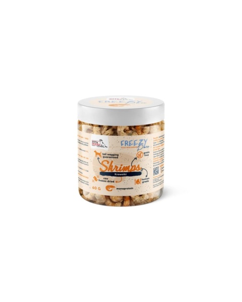Freezy Pure Liofilizowane Krewetki 60g Freezy Pure Liofilizowane Krewetki 60g