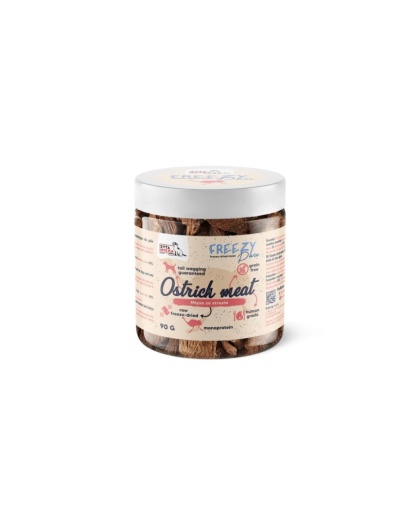 Freezy Pure Liofilizowane mięso ze Strusia 90g