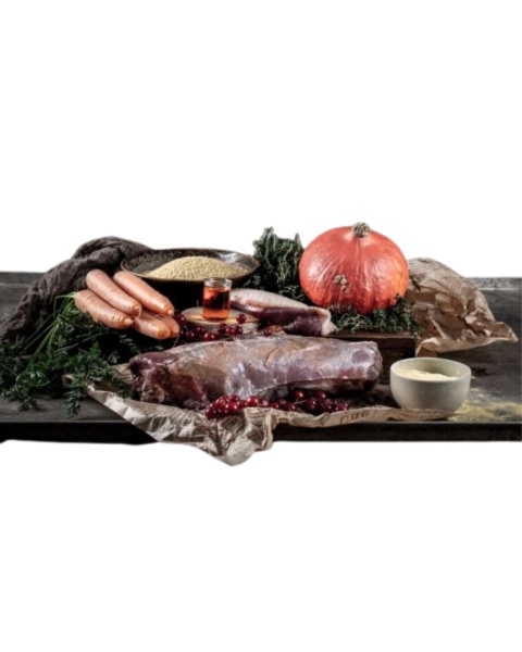 karma tłoczona na zimno z mięsem jagnięcym