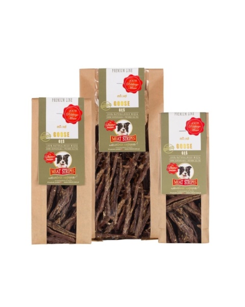 Paski z Piersi Gęsi 100% 80g Paski z Piersi Gęsi 100% 80g