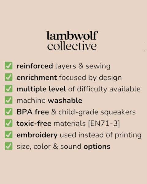 Zabawka Węchowa Dynia Lambwolf Zabawka Węchowa Dynia Lambwolf